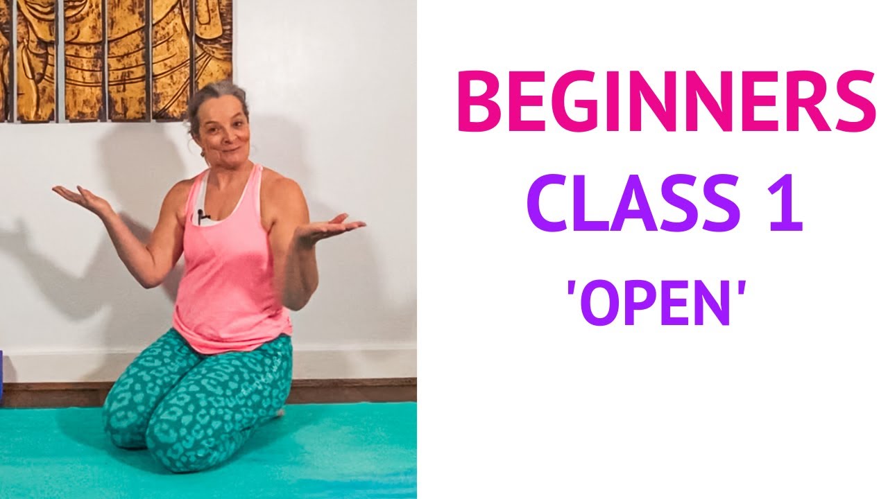 Open & Foundation | Beginners Yoga Series Week 1 | Anusara Hatha Yoga with Sarah Powell | Stretch