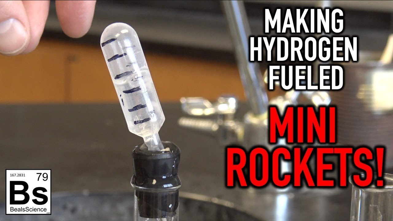 Making Hydrogen Fueled Mini-Rockets