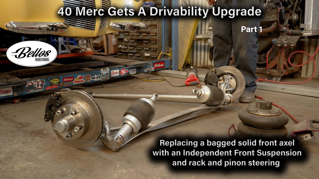 1940 Mercury - Fixing The Suspension Part 1