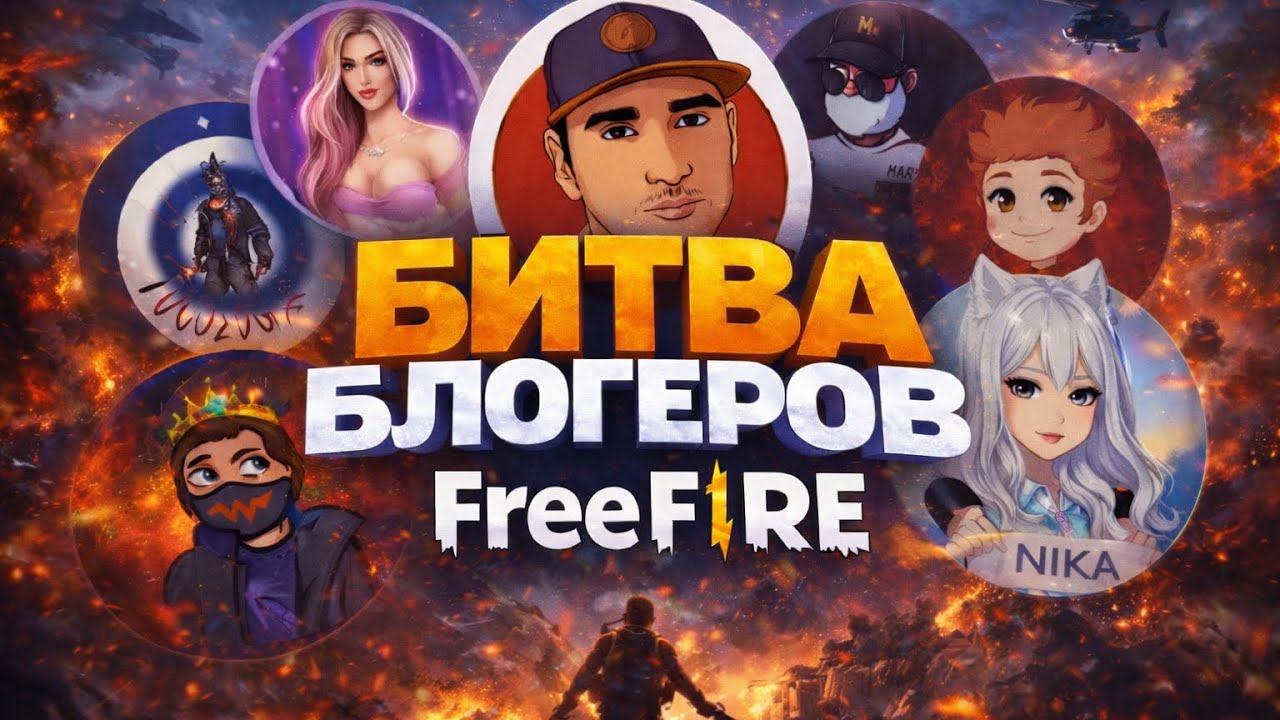 БИТВА БЛОГЕРОВ FREE FIRE 2026 НОВАЯ ЭРА #freefire