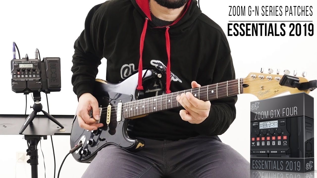 Zoom G1X Four Patches | Essentials 2019 | Playthrough