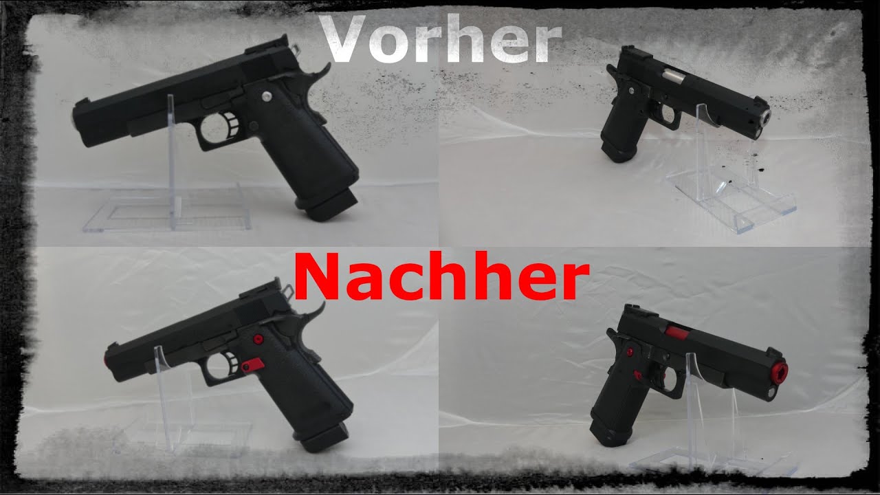 [Tipps und Tricks] TM Hi-Capa 5.1 Non Recoil Outer-Barrel, Mag Release & Griffschrauben wechseln