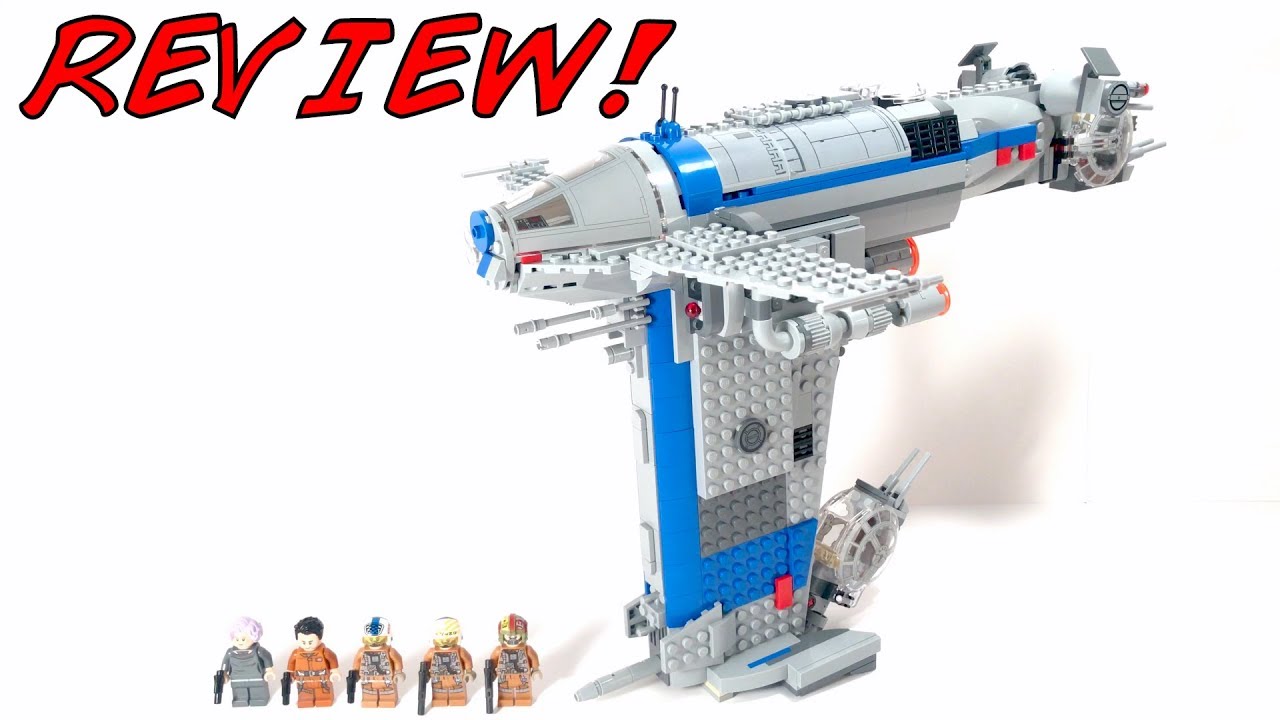 LEGO Star Wars 75188 RESISTANCE BOMBER Review! | the Last Jedi 2017 Set! | Best LEGO Set This Year?