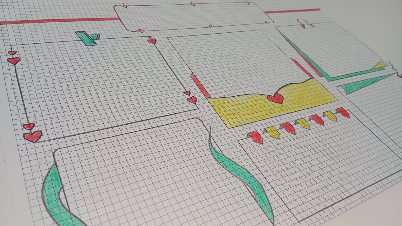 مجلة حائطية/ تزيين مجلة حائطية/ تزيين مجلة حائطية في ورق مقوى كبير/ مجلة حائطية مدرسية يدوية
