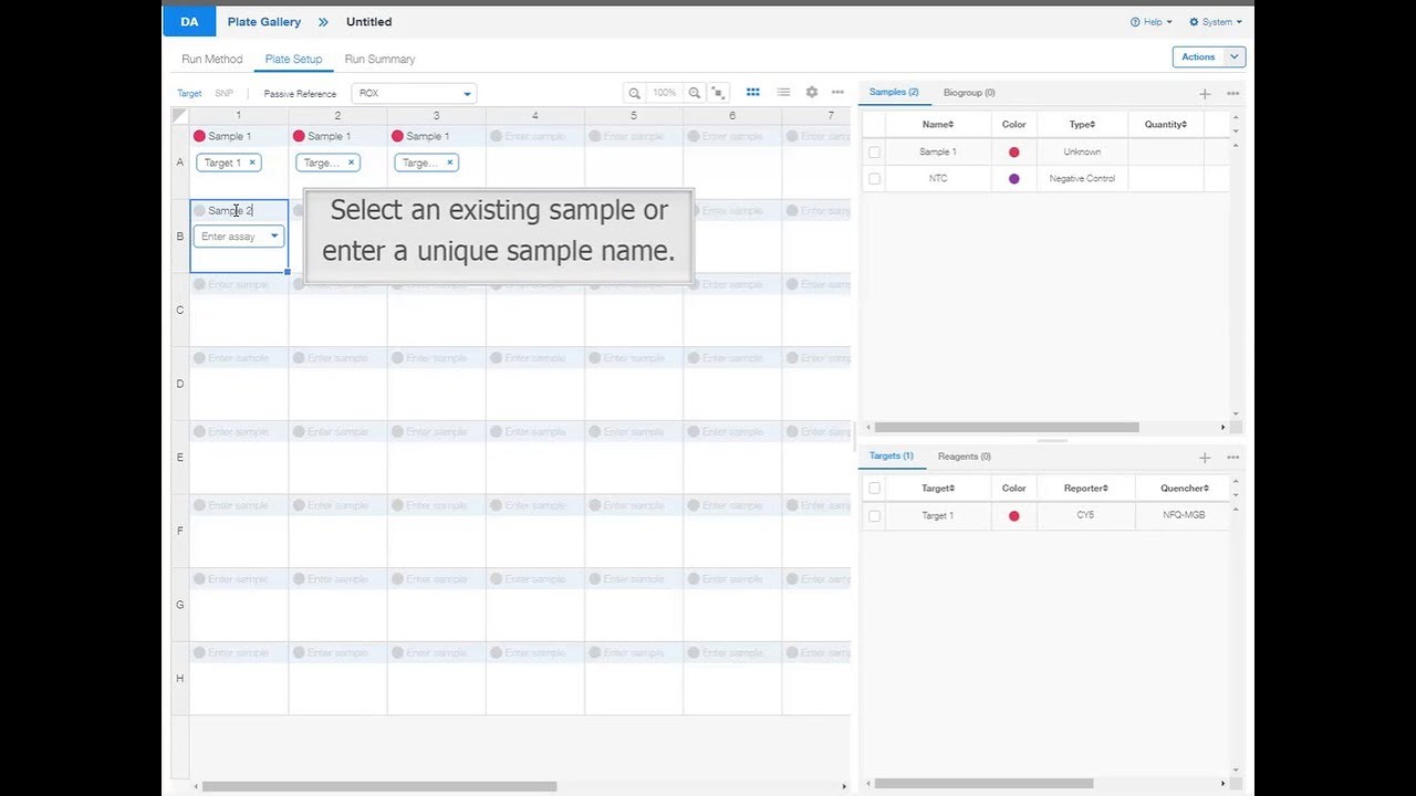 QuantStudio Design and Analysis 2 Video Tutorial - Edit Plate Setup
