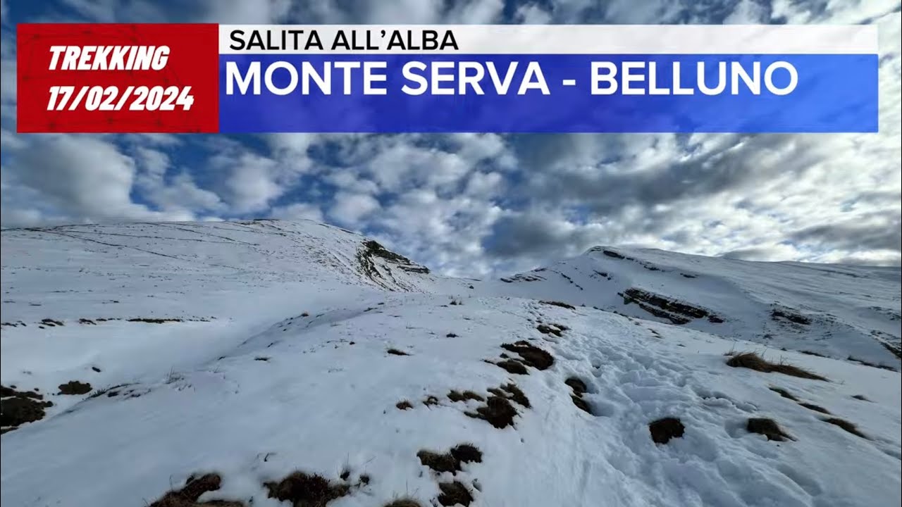 Monte Serva Belluno 17/02/2024