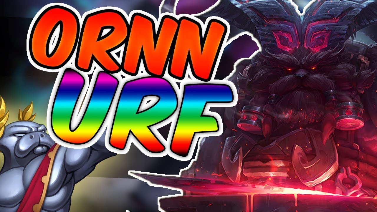 ORNN NEW CHAMPION URF 2017 - Ultra Rapid Fire ALL RANDOM ORNN - League of Legends