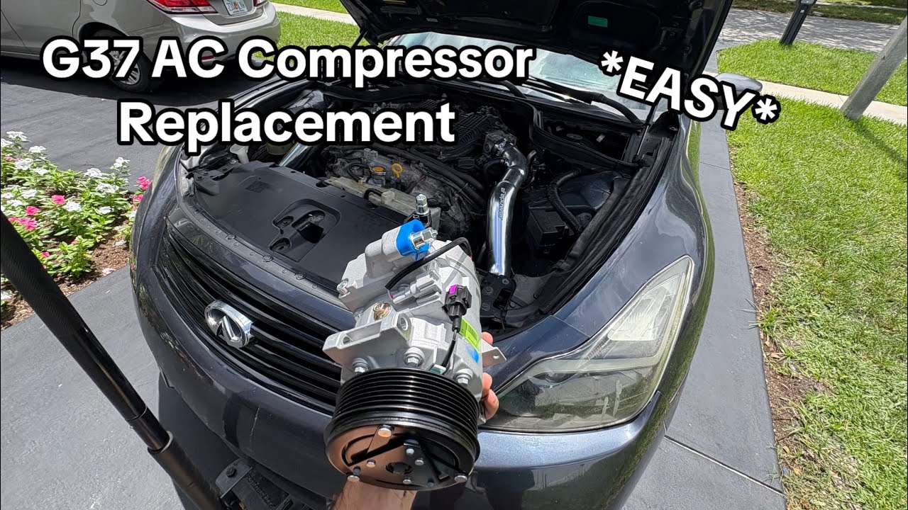 G37 Ac Compressor Replacement Guide *Easy* 2008-2013 G37