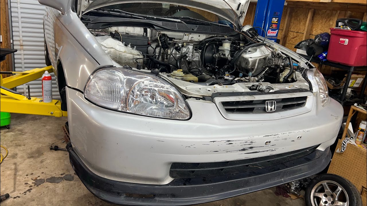 Engine replacement turns into full rebuild | D15B VTEC-E vs D16Y8 | HONDA CIVIC |DIY