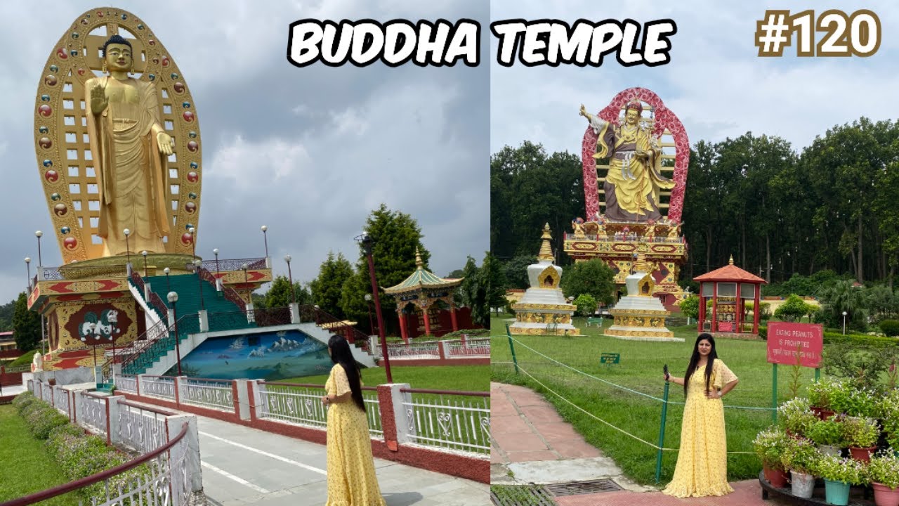 Buddha Temple Dehradun Vlog 😍ll Mindrolling Monastery #youtube #uttarakhand #buddha #vlogging