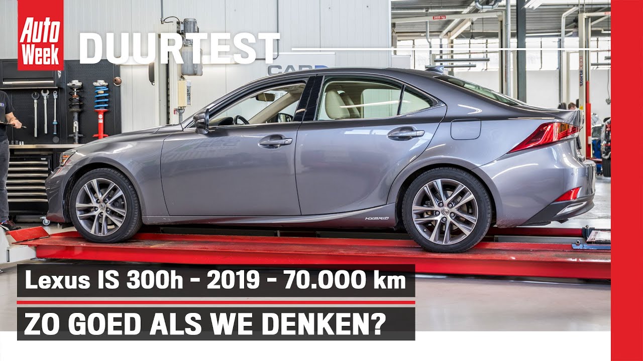 Hoe komt onze duurtest Lexus IS 300h (2019 - 70.000 km) door de technische keuring bij Joep?