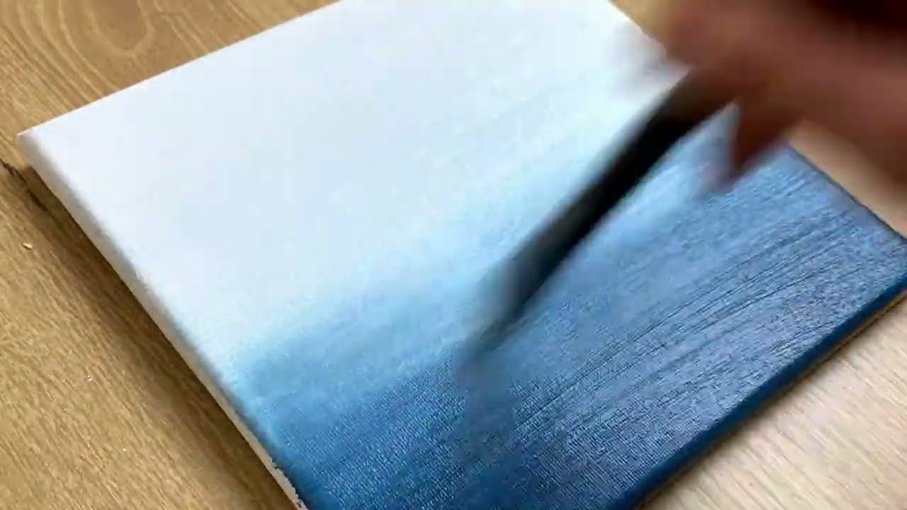 How to Paint a Misty Forest Lake | Simple Acrylic Painting Tutorial