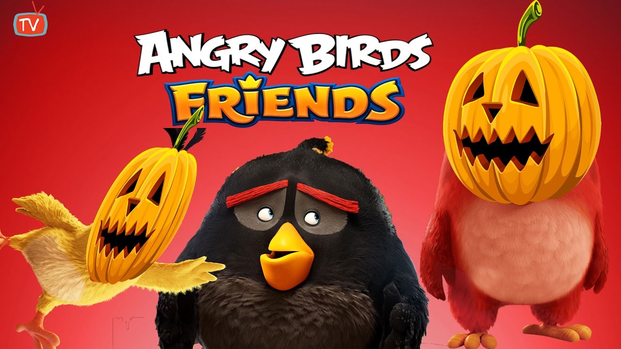 ANGRY BIRDS FRIENDS | Halloween Tournament | Little Crops Of Horor Three Star Game Walkthrough