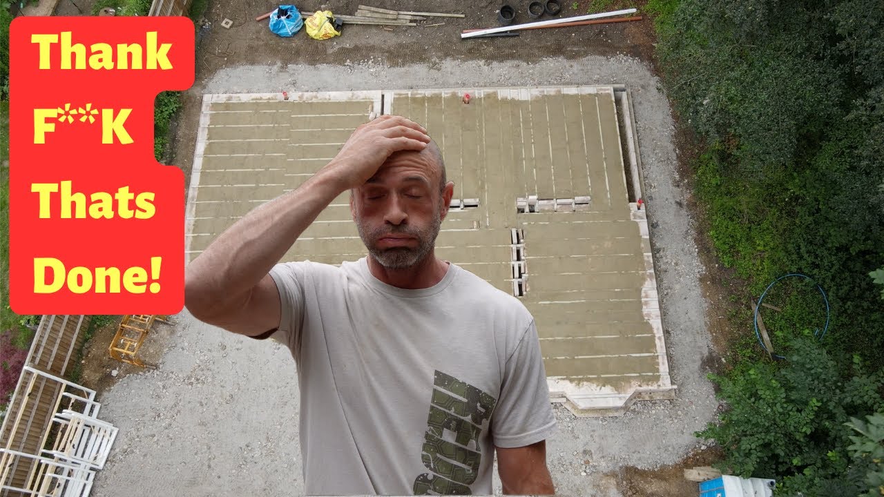 How To Build Your Own House - Foundation Pour