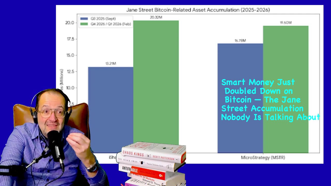 Smart Money Just Doubled Down on Bitcoin &mdash; The Jane Street Accumulation Nobody Is Talking About