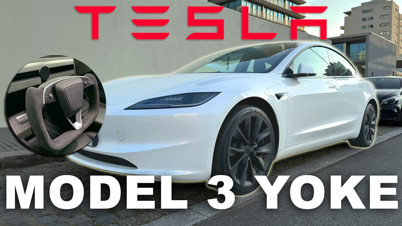 Руль-насадка для Tesla Model 3 (2024) | Но является ли это улучшением по сравнению со стандартной...