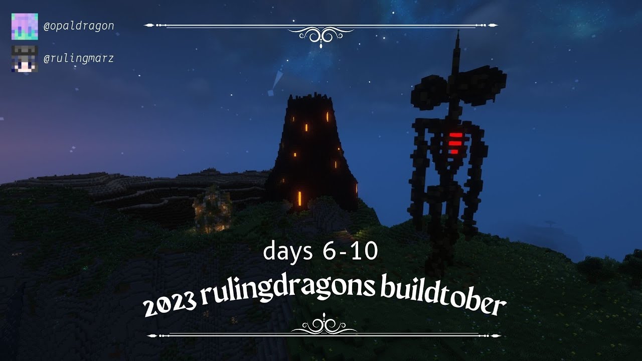 rulingdragons 2023 buildtober | days 6-10