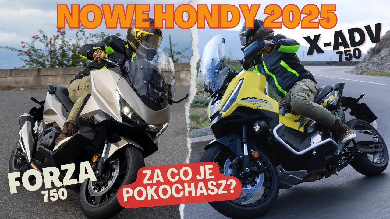 HONDA FORZA 750 i X-ADV 750 2025 - WARTO POCZEKAĆ?