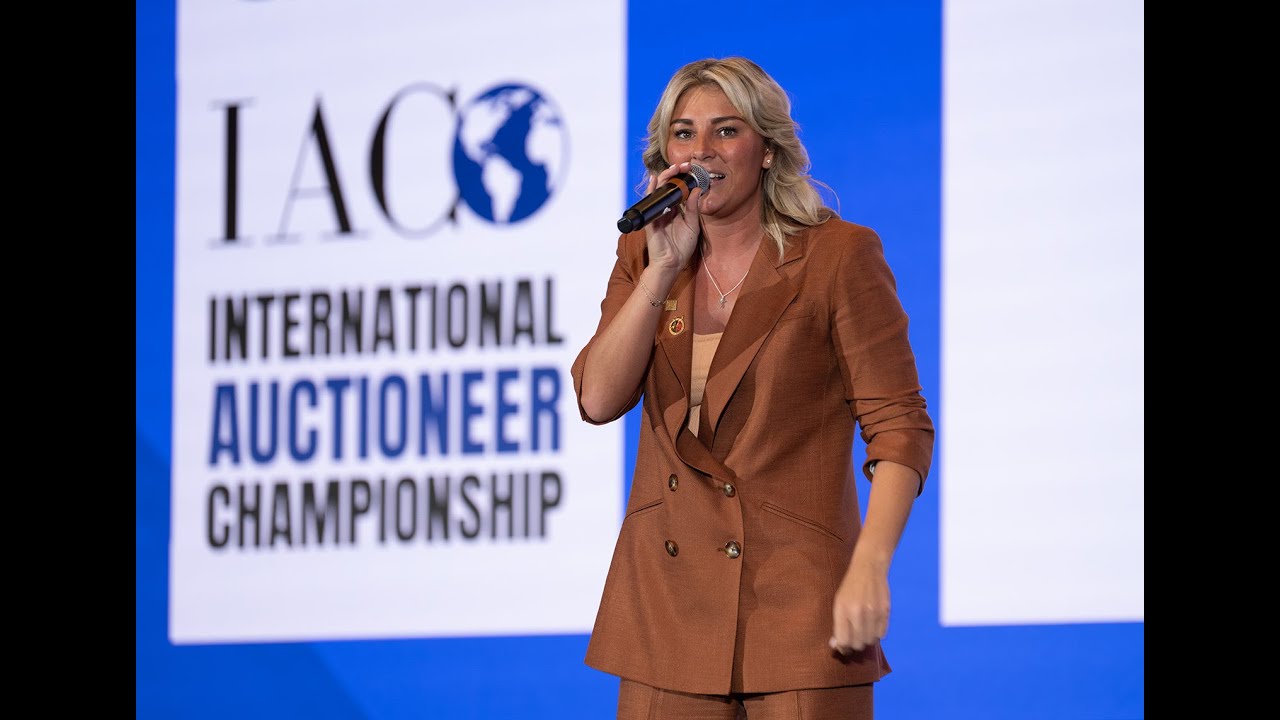 2023 IAC Champion (Women's Division): Haile Behr, BAS | International Auctioneer Championship Final