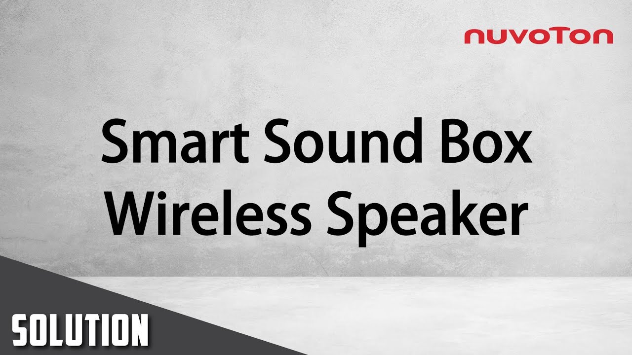 Embedded World 2022 M2354 - Smart Sound Box - Wireless Speaker