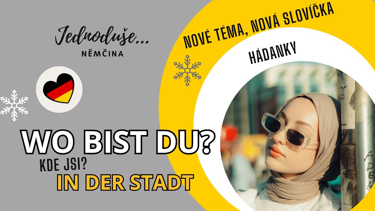VE MĚSTĚ - slovíčka CO MUSÍŠ ZNÁT - v hádankách