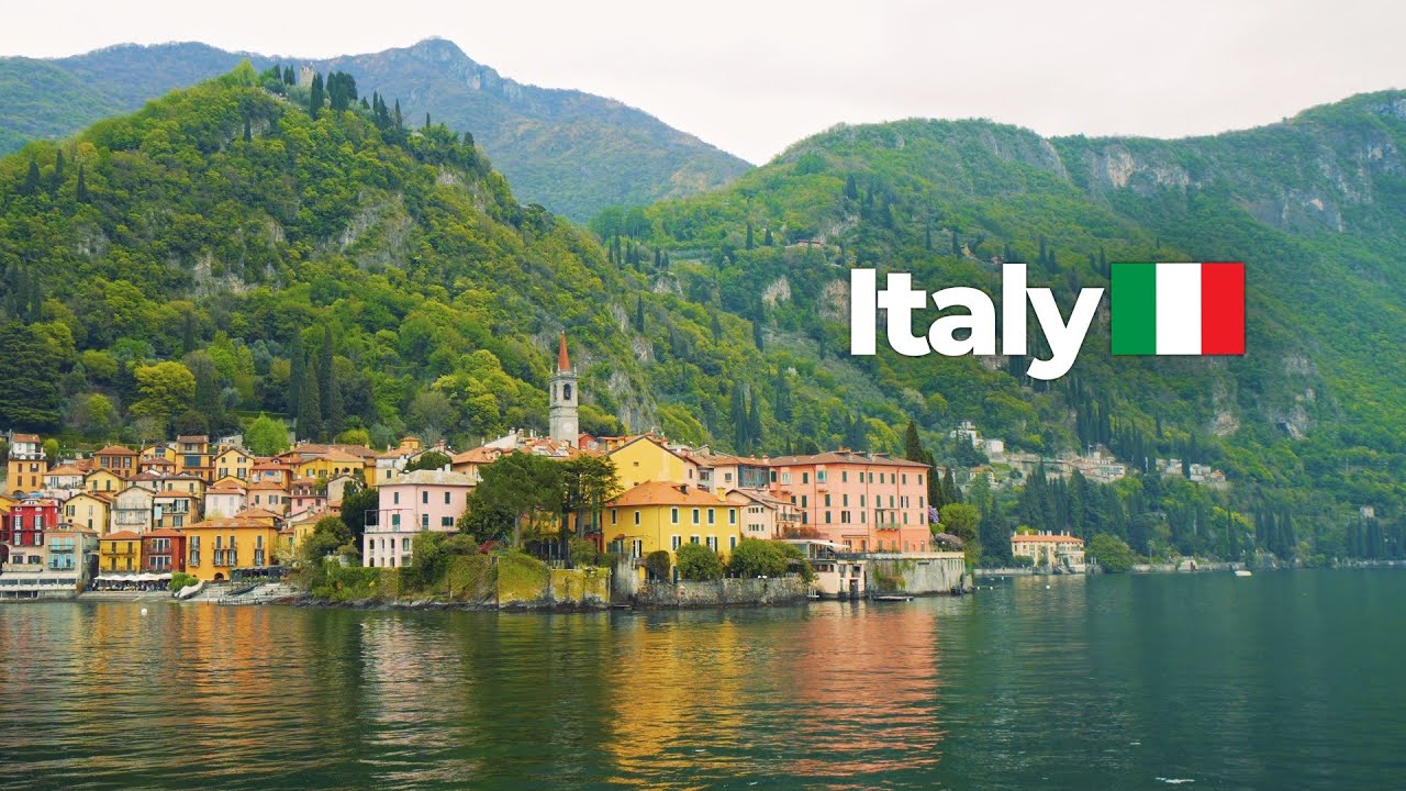Italy | Lago di Como, Bellagio, Varenna, Modena, Bologna | Dron 4k