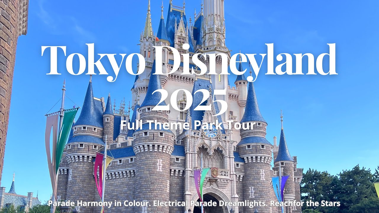 Tokyo Disneyland Full Theme Park Tour 2025