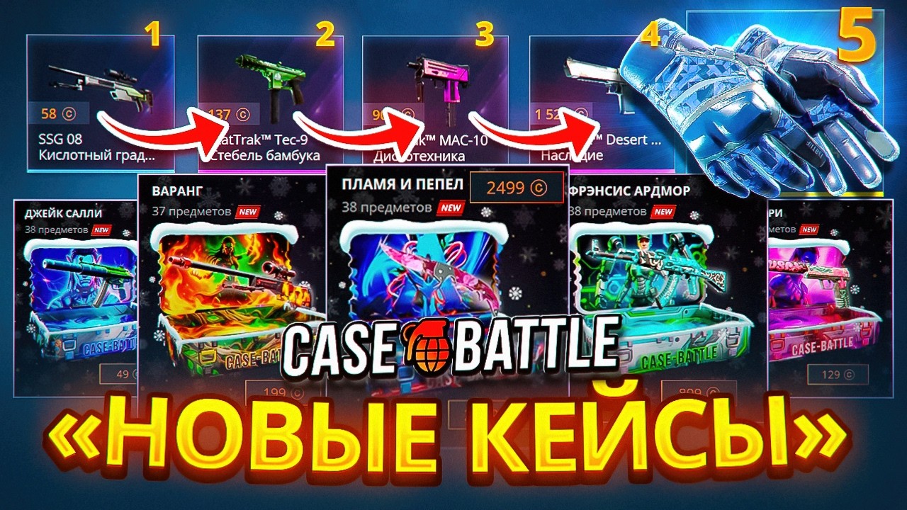 Проверка Новых Кейсов 