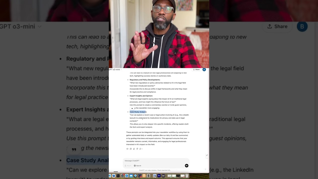 ChatGPT&rsquo;s New &lsquo;Task&rsquo; Feature: Automate Legal News & Workflows (Live Demo)