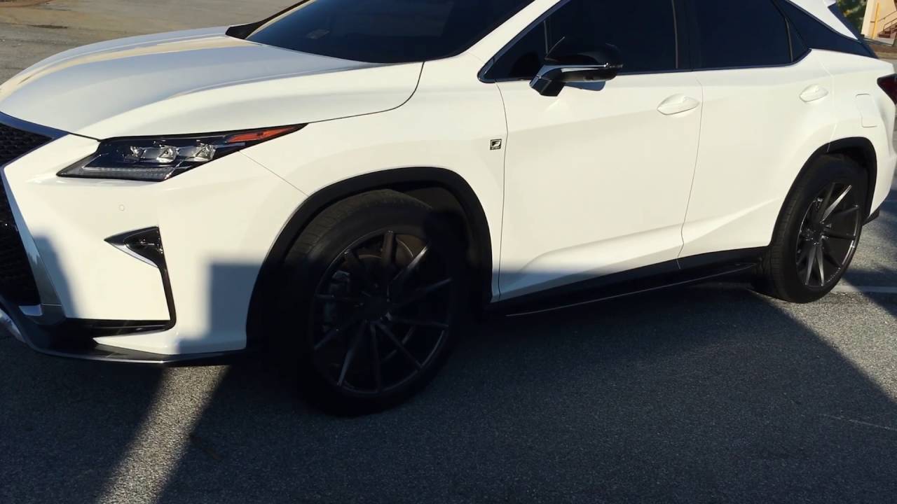 2016 Lexus Rx 350 on vossen Cvt