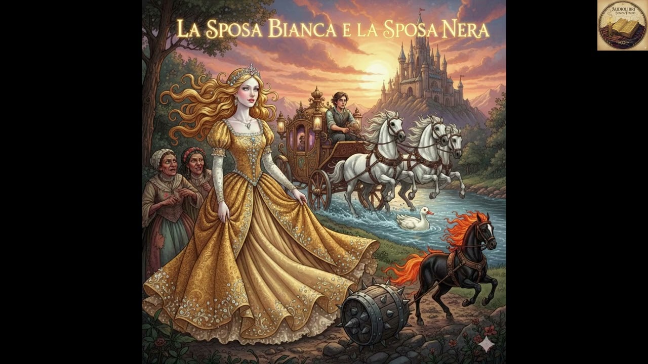 La Sposa Bianca e la Sposa Nera | Fiaba dei Fratelli Grimm | Audiolibro Completo