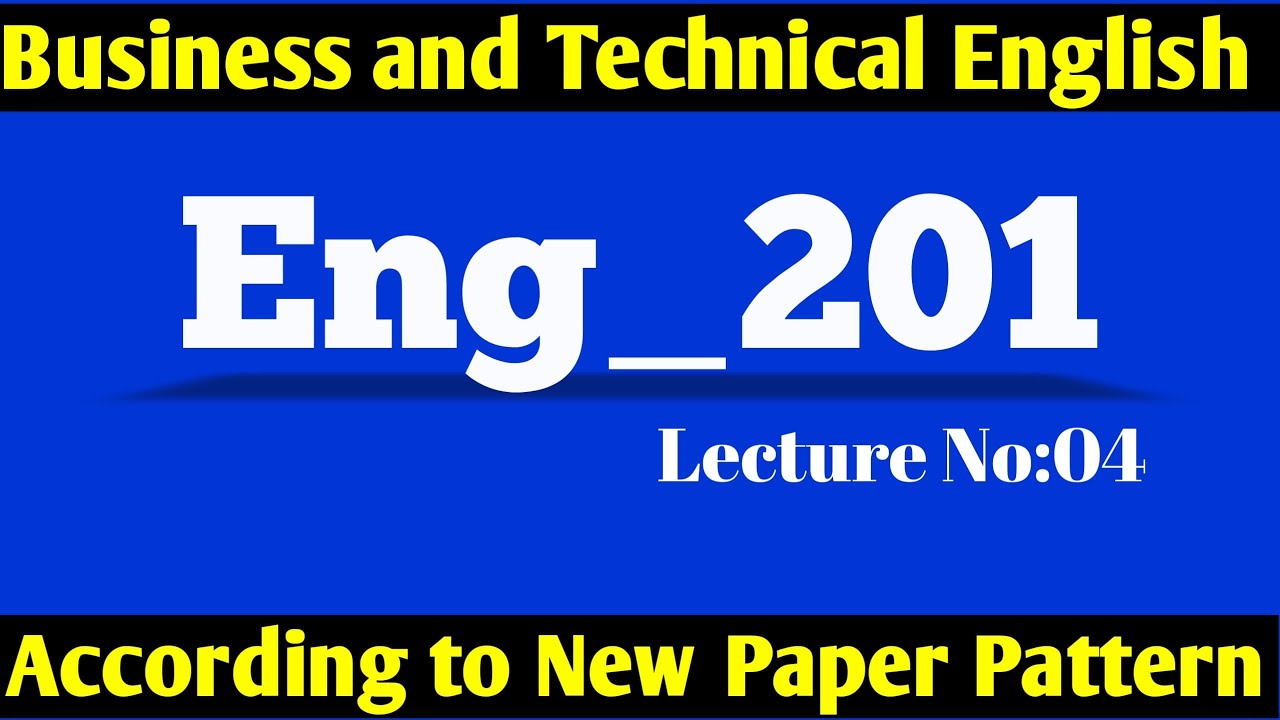 |ENG201 Lecture#4|Short​ Lecture|Midterm Lecture|VU Learning Zone|Virtual University of Pakistan|
