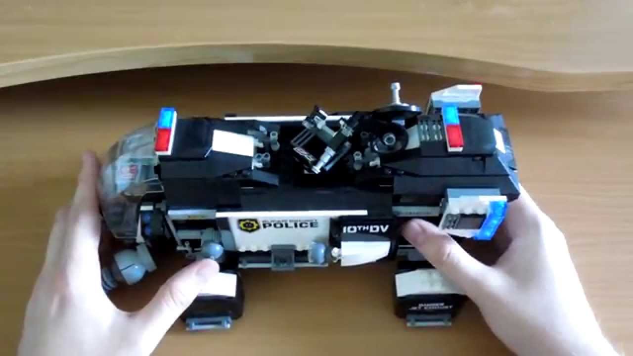 Lego Movie 70815 Super Secret Police Dropship Обзор
