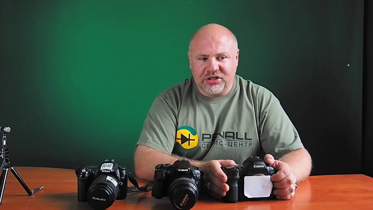 Классификация камер Canon, сравнение эргономики Canon - Nikon