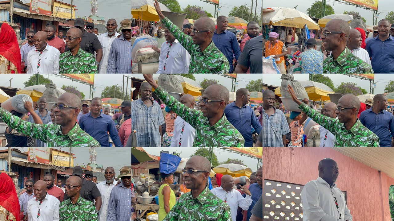 ASIEDU NKETIA JOINS BABA JAMAL TO CAMPAIGN ON THE STREET OF NIMA 