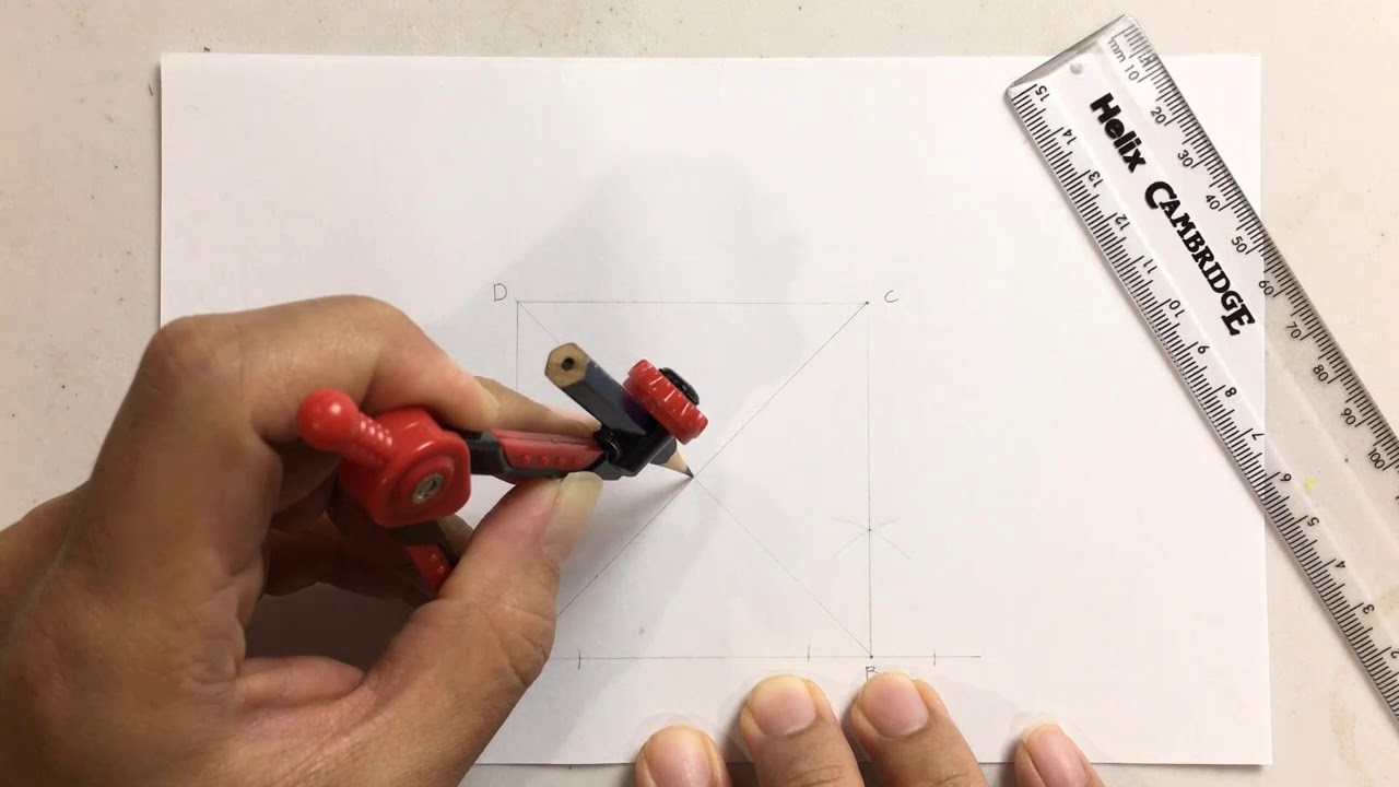 How to Construct an Octagon Given The Length Across The Flats