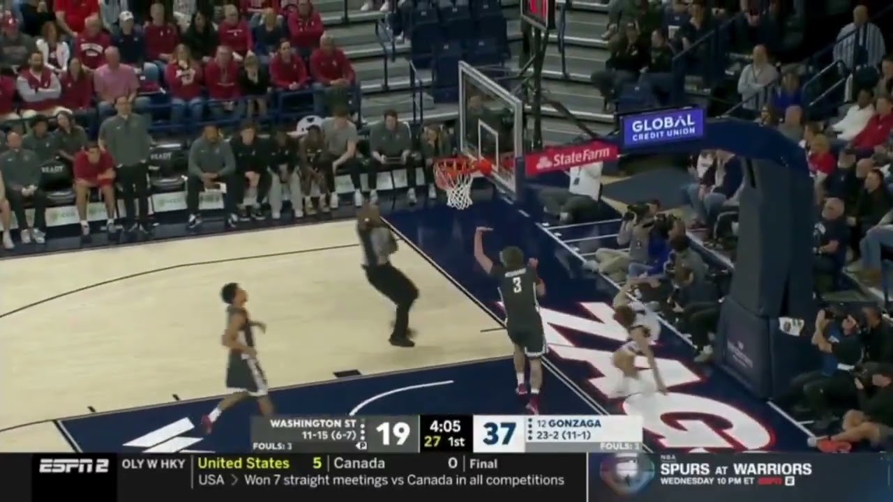 Gonzaga Wing Davis Fogle's 2025-26 Highlights