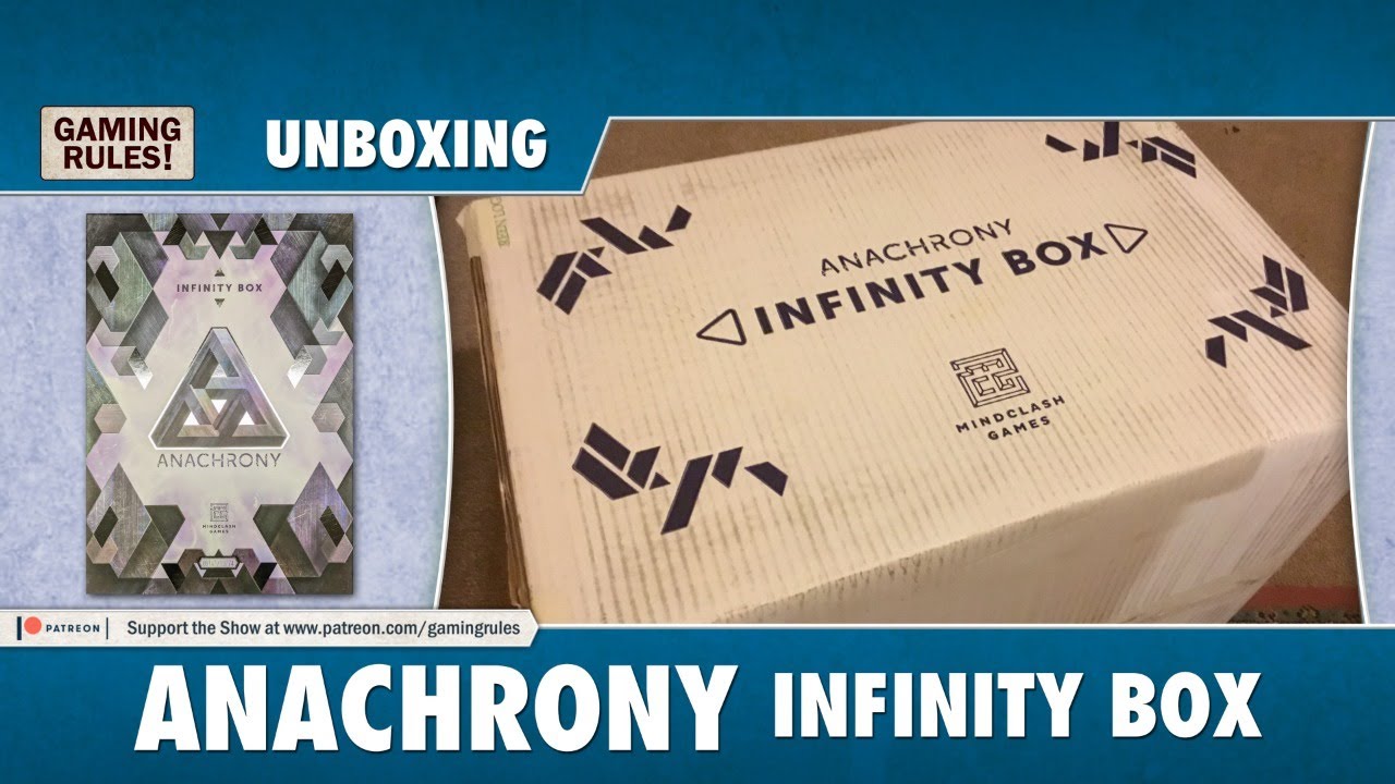 Anachrony Infinity Box - Live Unboxing