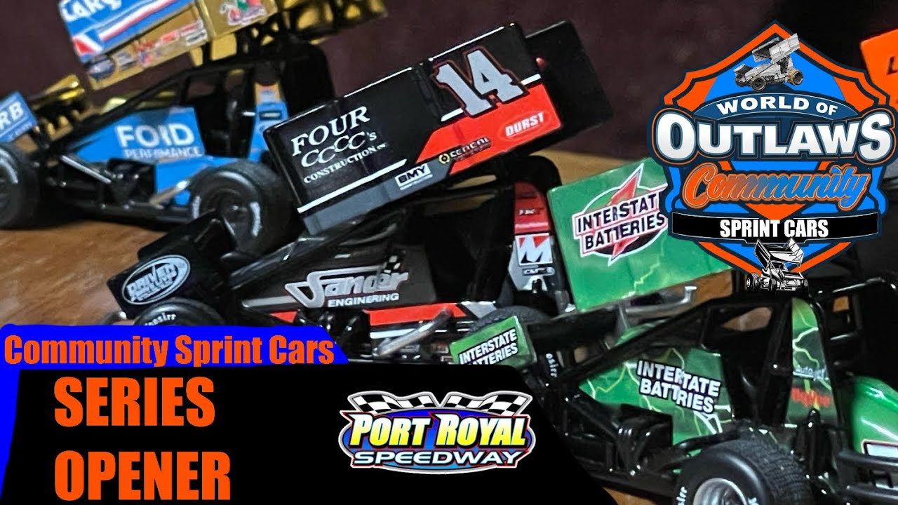 WoO Community Sprint Cars // S1 R1 // Port Royal