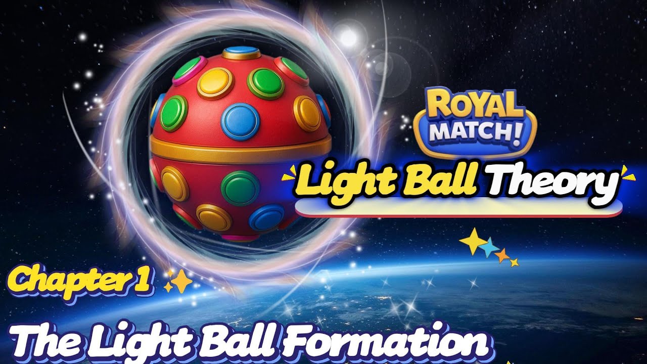 Royal Match Tips: The Light Ball formation | Light Ball Theory | Chapter 1