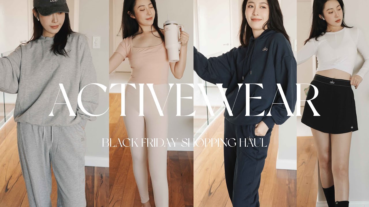 🖤黑五战利品（运动篇）｜20件ALO YOGA单品 ｜lululemon｜ Lorna Jane 必买单品 ｜小众运动品牌XEXYMIX｜Stanley水杯｜jessieishere