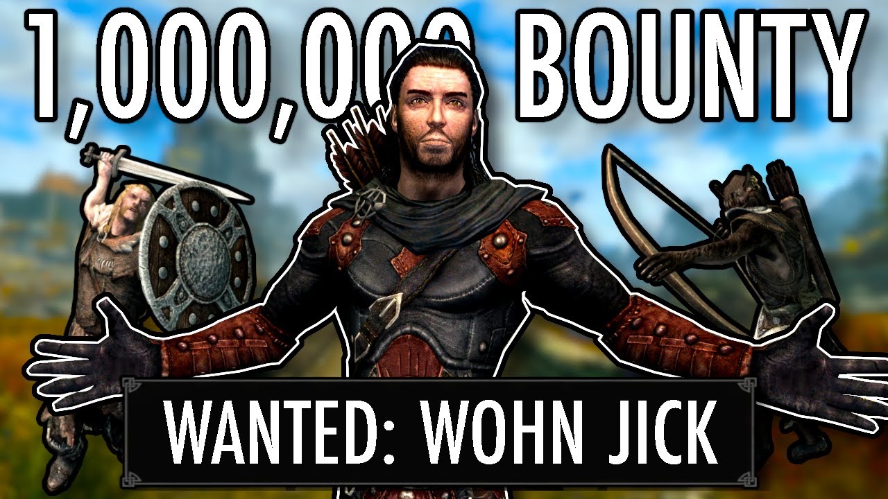 Skyrim But I ALWAYS Have A BOUNTY