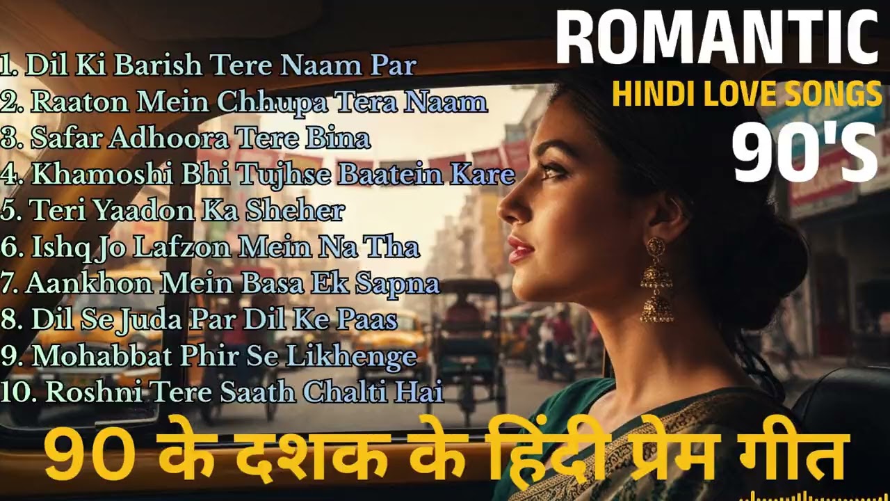 Ultimate 90s Hindi Love Songs Playlist ❤️ Evergreen Bollywood Romance