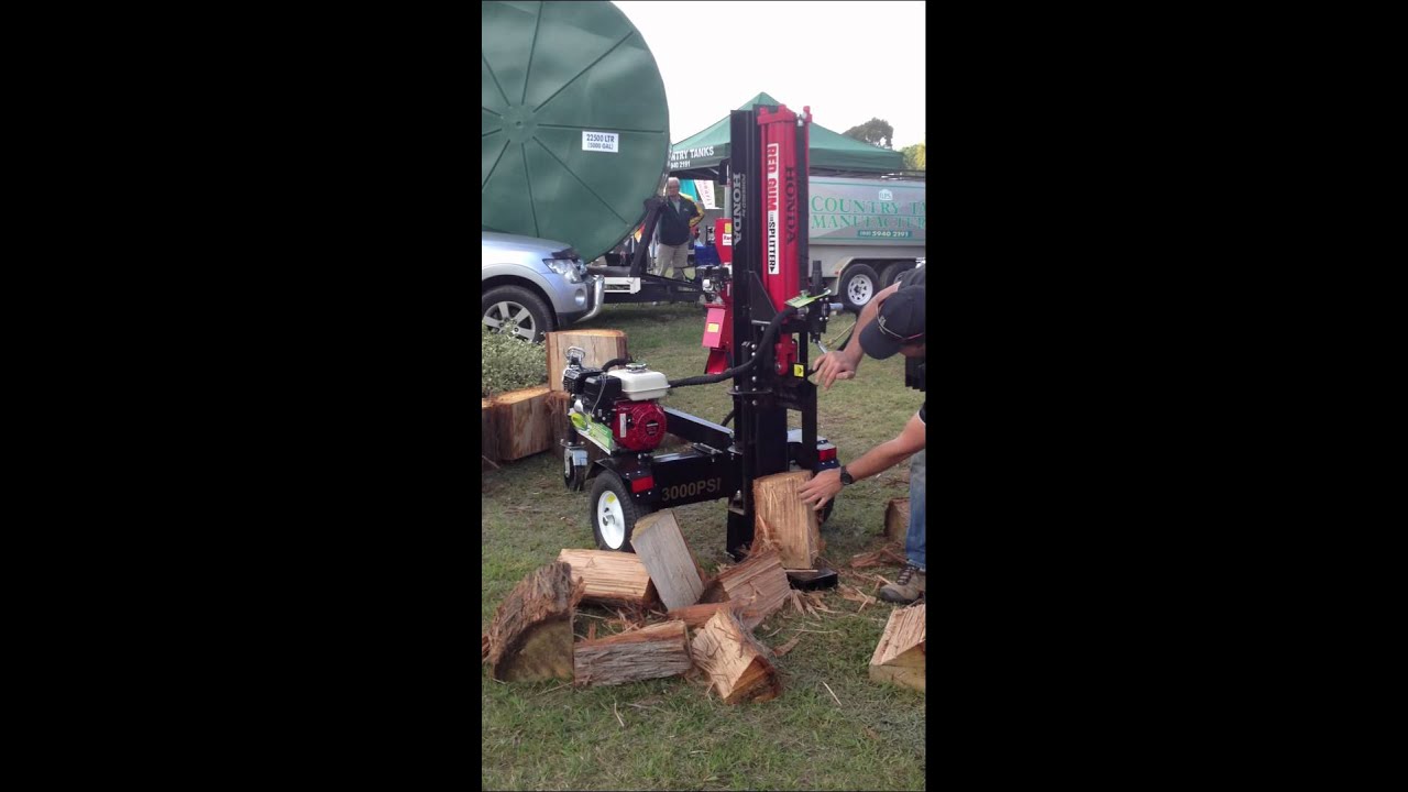RedGum Log Splitter Powered by Honda_2