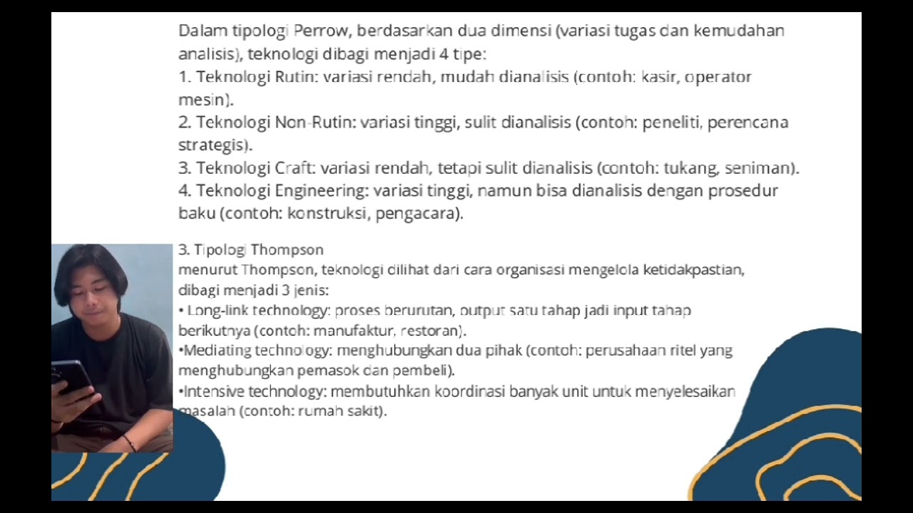 Teknologi dan Pembelajaran Organisasi 