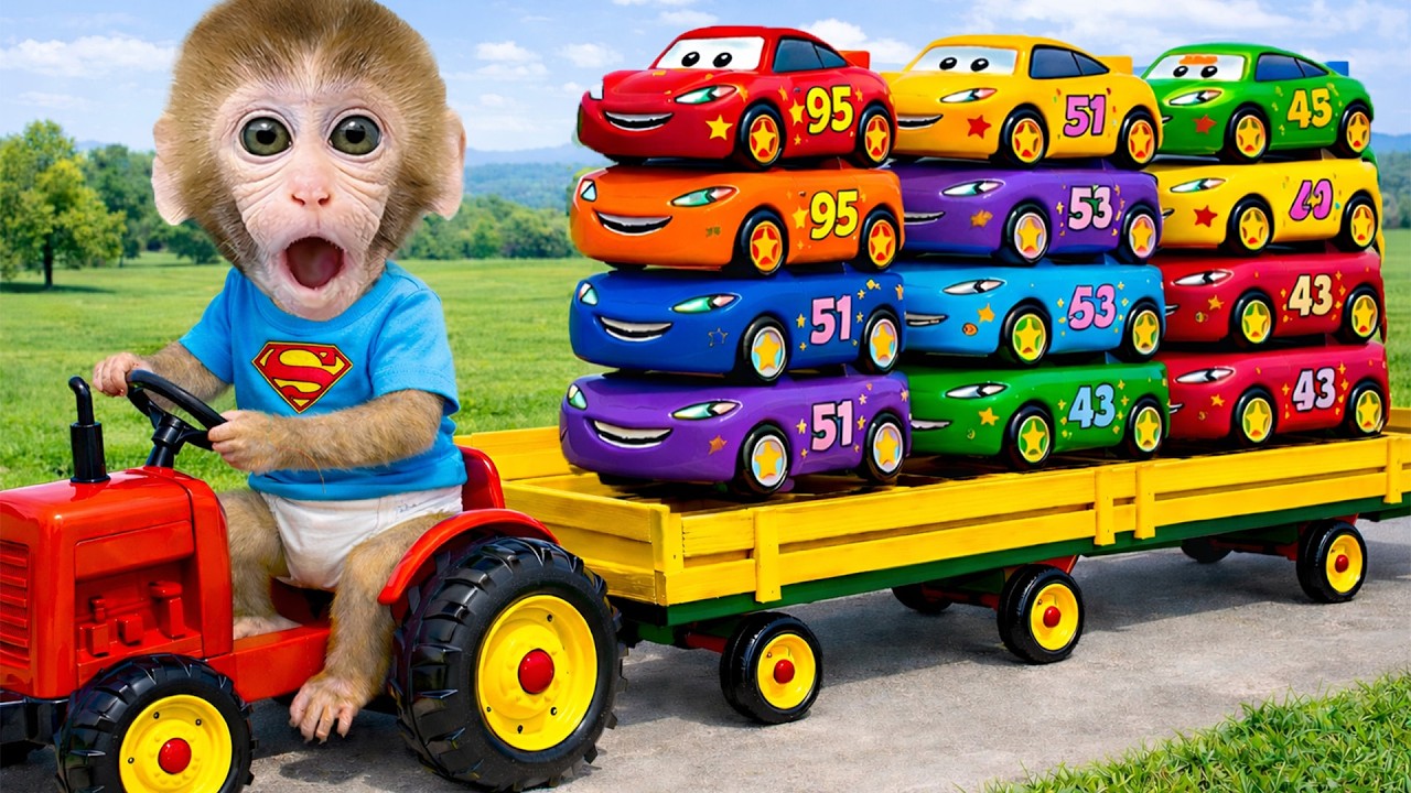 O macaco BonBon compra um Monster Truck e descobre um labirinto misterioso