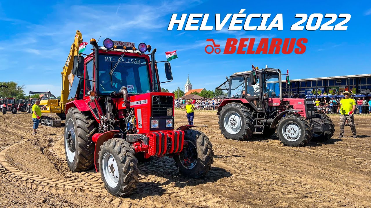 Erőhúzások - MTZ POWER 💪 I. Helvéciai Traktoros Nap | Tractor Pulling 2022