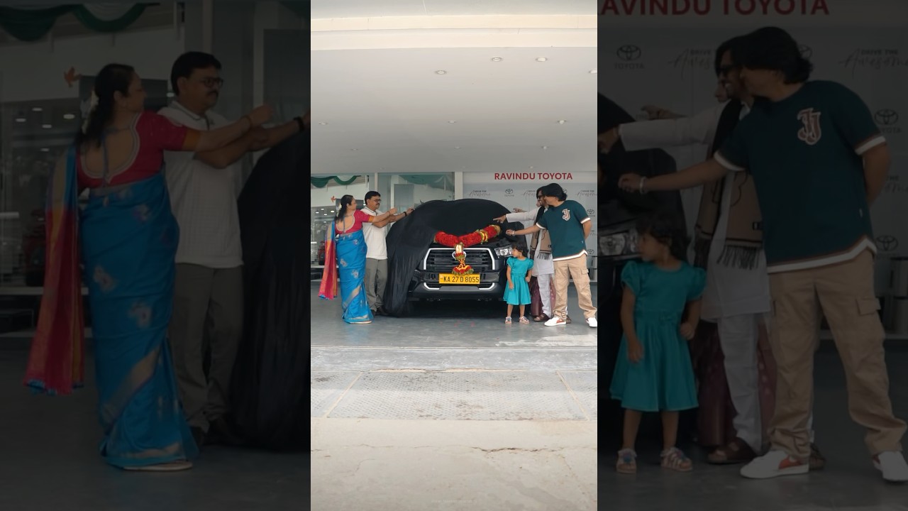 Delivery of 2025 Innova CRYSTA🔥| Bangalore | Cinematics