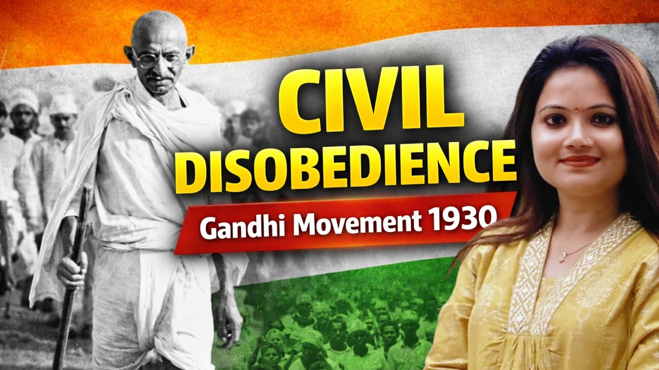 Civil Disobedience Movement | Gandhi Ji's movement for freedom | Gandhian Era | By Sneha Maam |