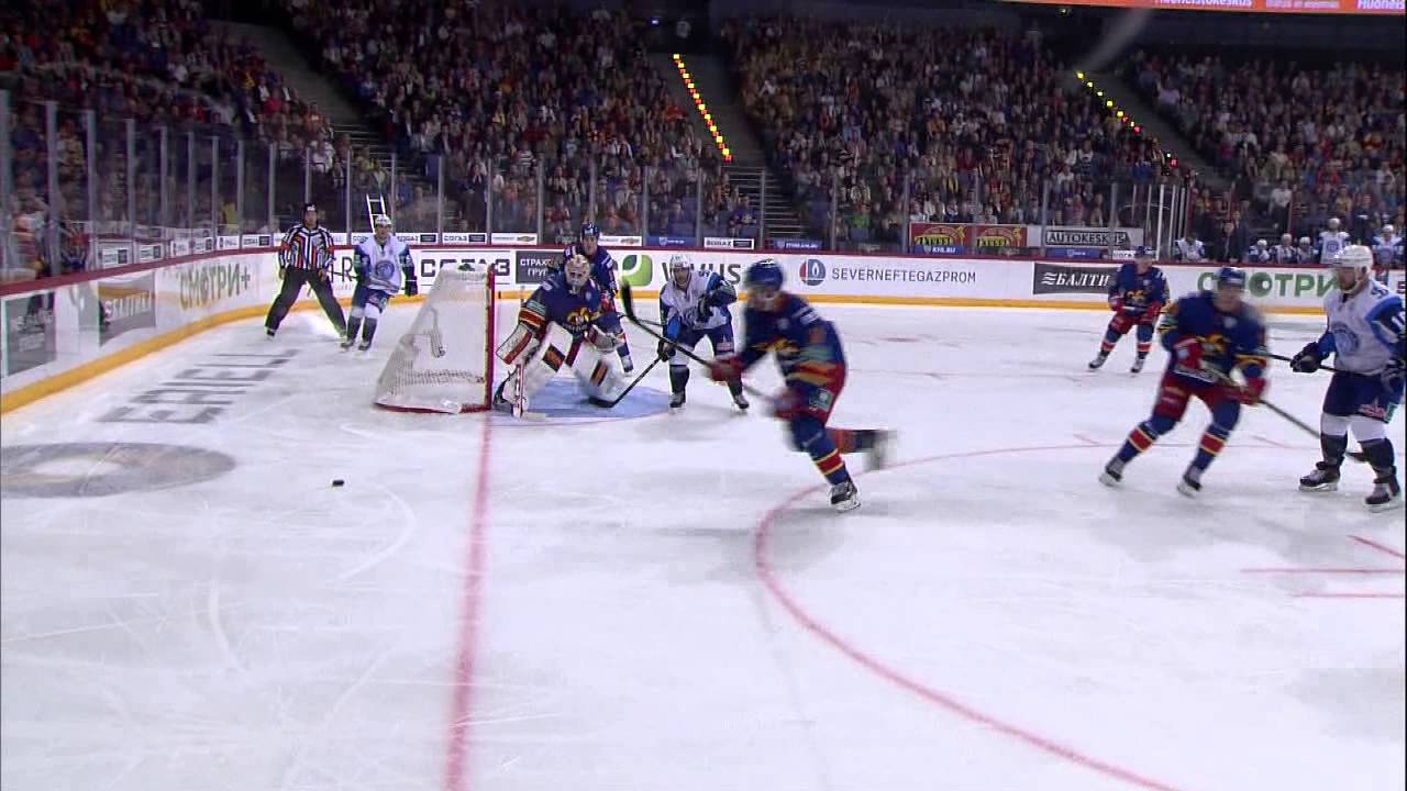 Dinamo Minsk @ Jokerit 09/04/14 Highlights / Йокерит - Динамо Минск 4:5ОТ